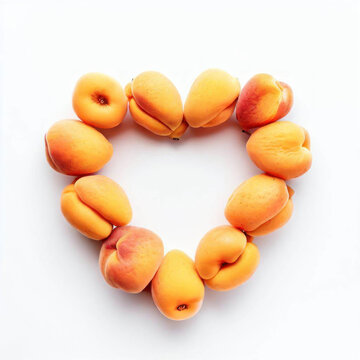 "Nature's Passion: Apricot Love through Generative AI"