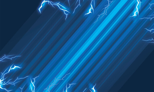 speed blue light lines isolated on background stripe and radial effect style for manga speed frame, superhero action, explosion background
