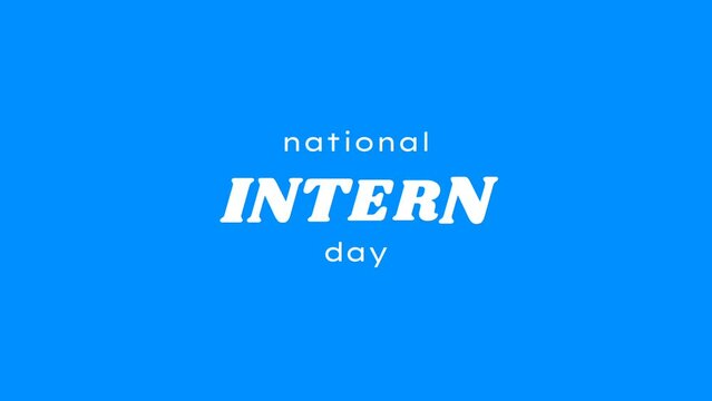 national intern day