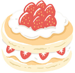 cute strawberry shortcake