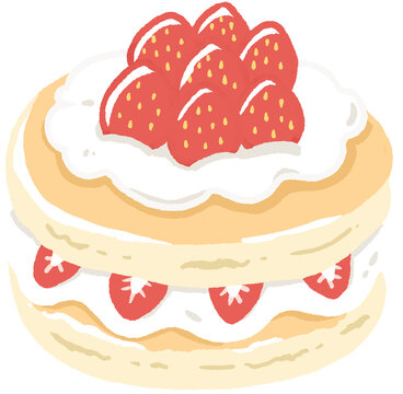 recommend clip art: cute strawberry shortcake