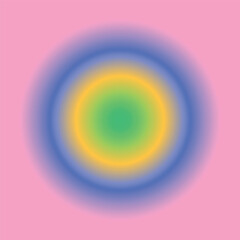 abstract pink blue yellow green gradient texture background vector