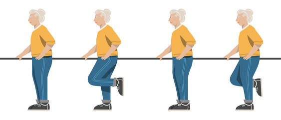 fall prevention exercise in older adult