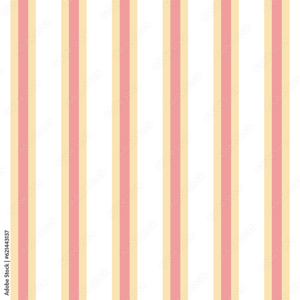 Aufkleber abstract geometric tan and pink vertical line seamless pattern.