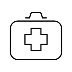 Fototapeta premium First aid kit icon