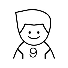Football player icon