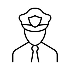 Security guard icon