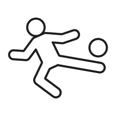 Football training icon