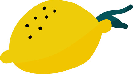 yellow lemon fruit icon