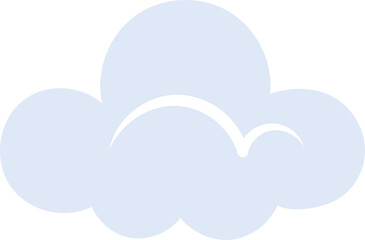 cute cloud icon