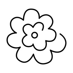 Flower pattern graphic