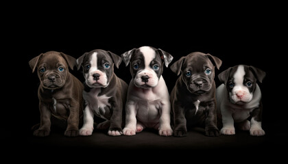 High quality photography puppies,innerlight,hyper realism,hyper detailed