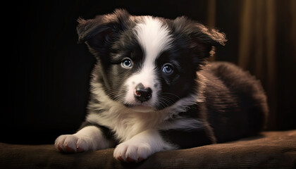High quality photography puppies,innerlight,hyper realism,hyper detailed