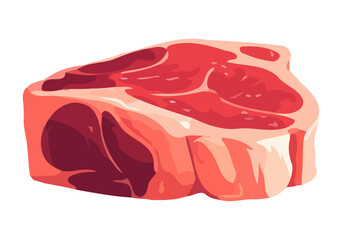 Grilled pork steak, a gourmet lunch delight