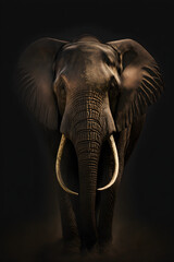 Blackgolden Elephant