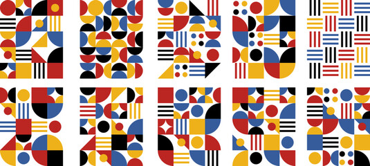 Abstract Bauhaus Shape