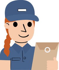 Messenger Flat Illustration