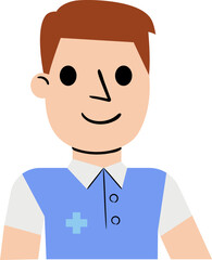 Therapist Flat Illustration