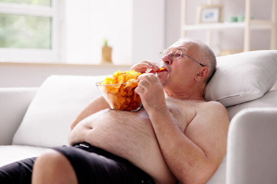 Sitting Overeating Food Lifestyle