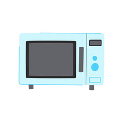 equipment microwave oven cartoon. cooking kitchen, symbol button, electrical appliance equipment microwave oven sign. isolated symbol vector illustration