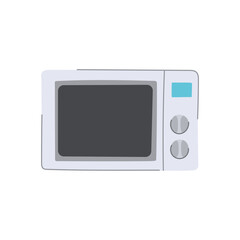 button microwave oven cartoon. electrical appliance, timer modern, cook defrost button microwave oven sign. isolated symbol vector illustration