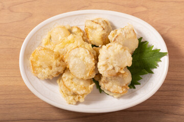 ホタテの天ぷら