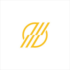 Solar abstract minimalist logo design