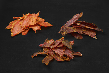 Assortment of jerky meat