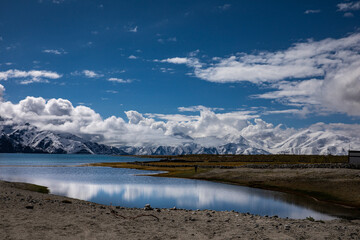 An himalayan landscape in ladakh region