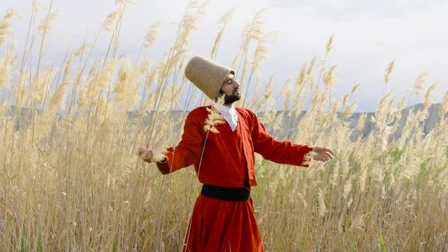 Whirling Dervish Sufi dancer performing. Sufi Dervish