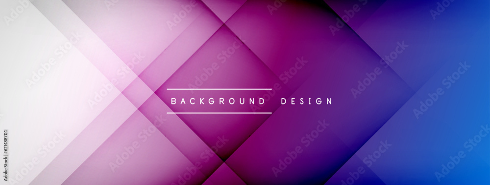 Aufkleber Abstract vector background. Shadow lines and lights with round elements and circles composition. Vector Illustration For Wallpaper, Banner, Background, Card, Book Illustration, landing page