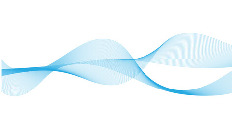 Abstract flowing wave lines. Design element for technology, science, business, modern concept background vector eps 10