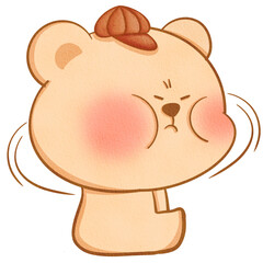 teddy bear cartoon