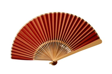 Handheld fan. isolated object, transparent background