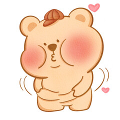 teddy bear cartoon