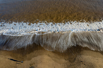 Hornsea Beach from Above