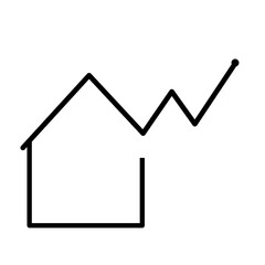 Flat home icon
