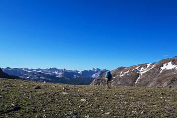 Obraz premium Hike in mountains