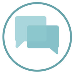 Naklejka premium Messages icon