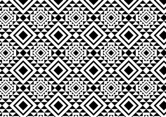 Geometric ethnic tribal seamless pattern