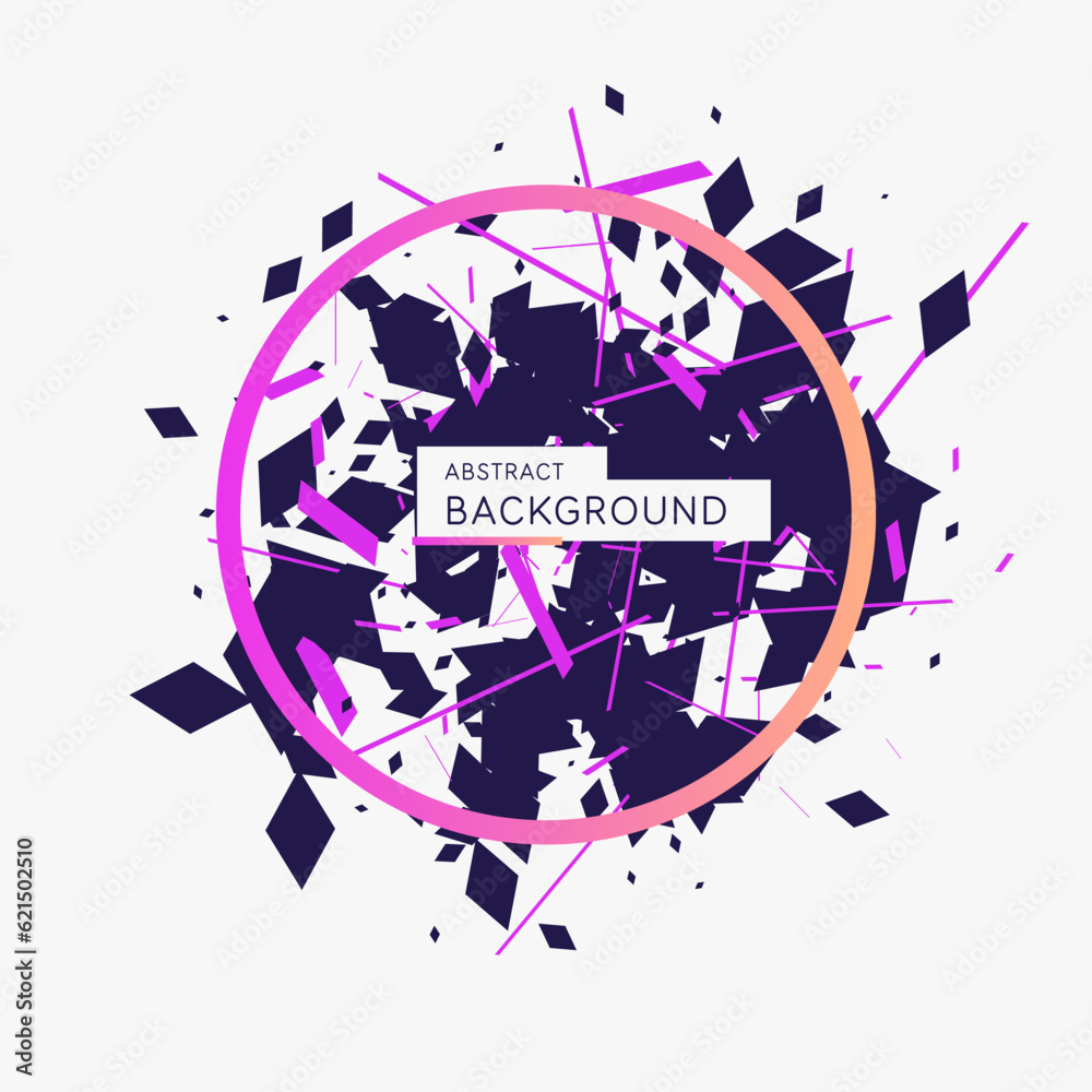 Poster abstract background with simple elements. an image of geometric elements and shapes. vector illustra