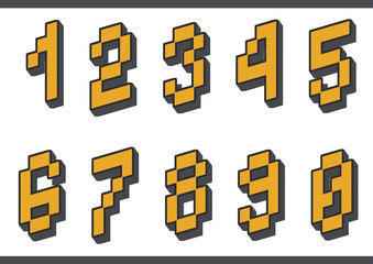 ブロック数字b2 © inumaru_e