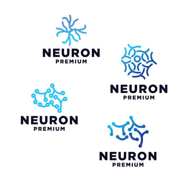 neuron logo vector icon illustration

