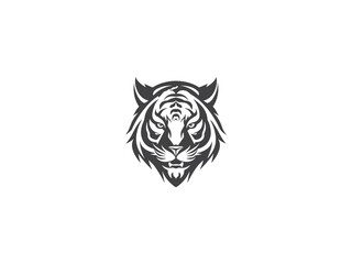 Tiger logo, simple and colorful illustration, transparent background, Premium Photo, Tiger Logo Stock Illustrations, Cool tiger logo vector illustration,