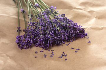 Obraz na płótnie Canvas bunch of lavender flowers