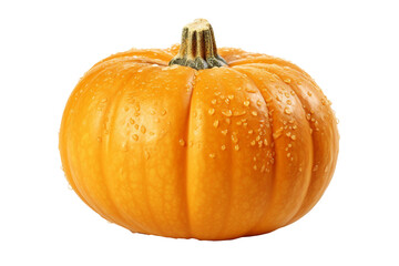 Steamed pumpkin. isolated object, transparent background