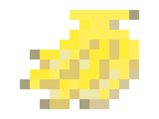 バナナのドット絵