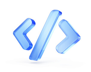 Programming code concept. Coding icon