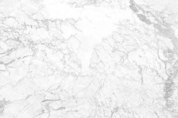 White marble texture with natural pattern for background or design artwork.