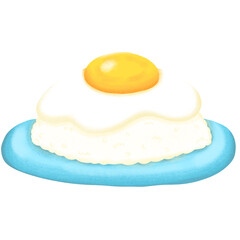 Fried Egg With Rice